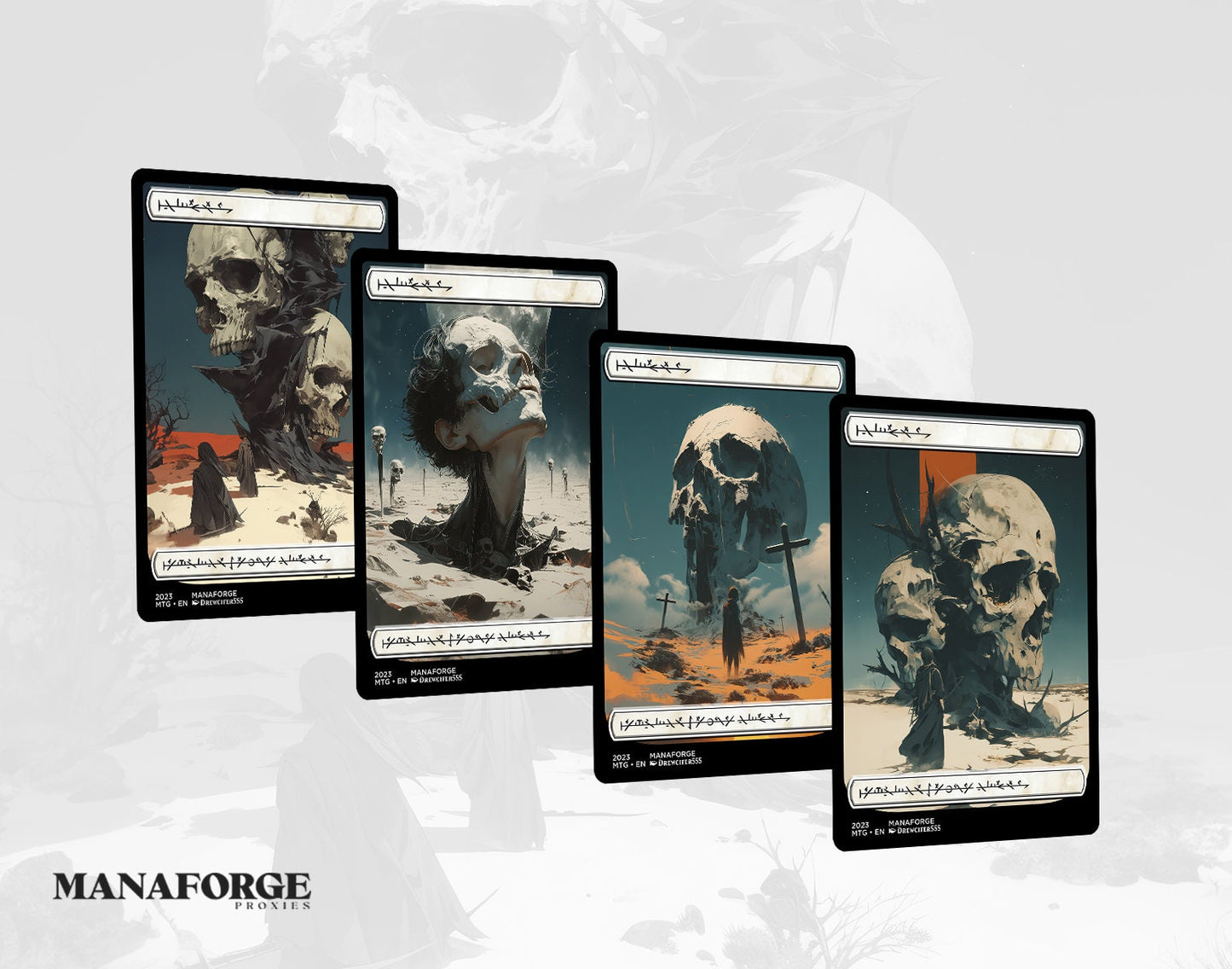 Deathcore Basic Lands - Vol I