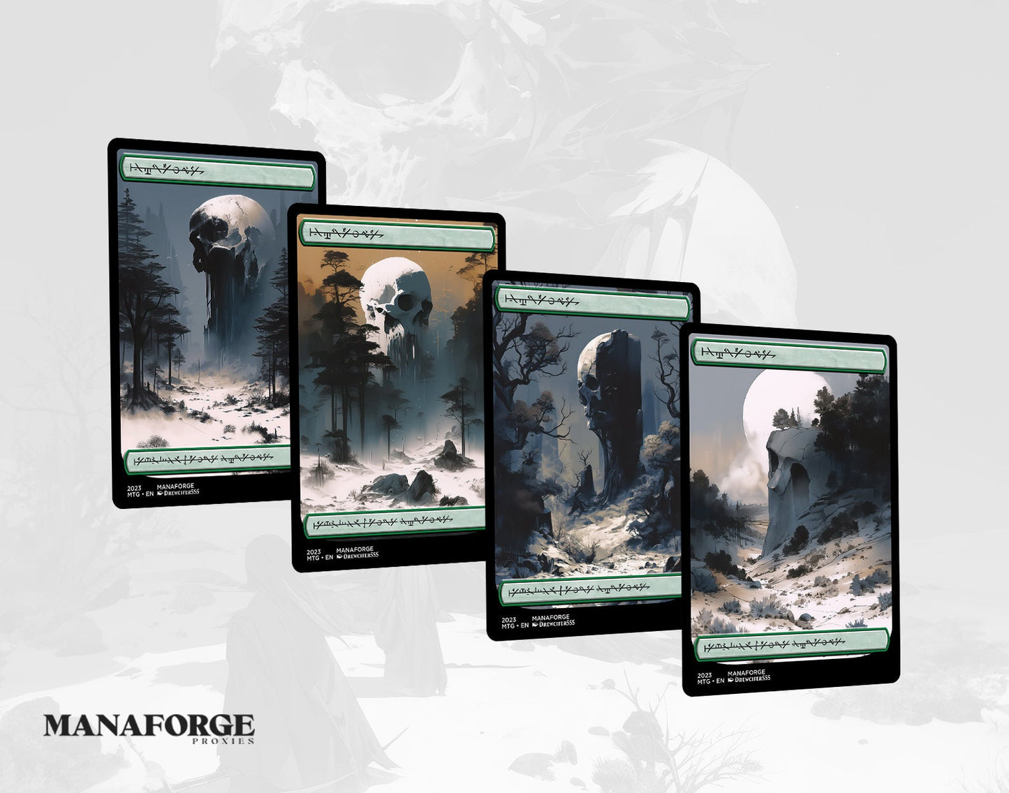 Deathcore Basic Lands - Vol I