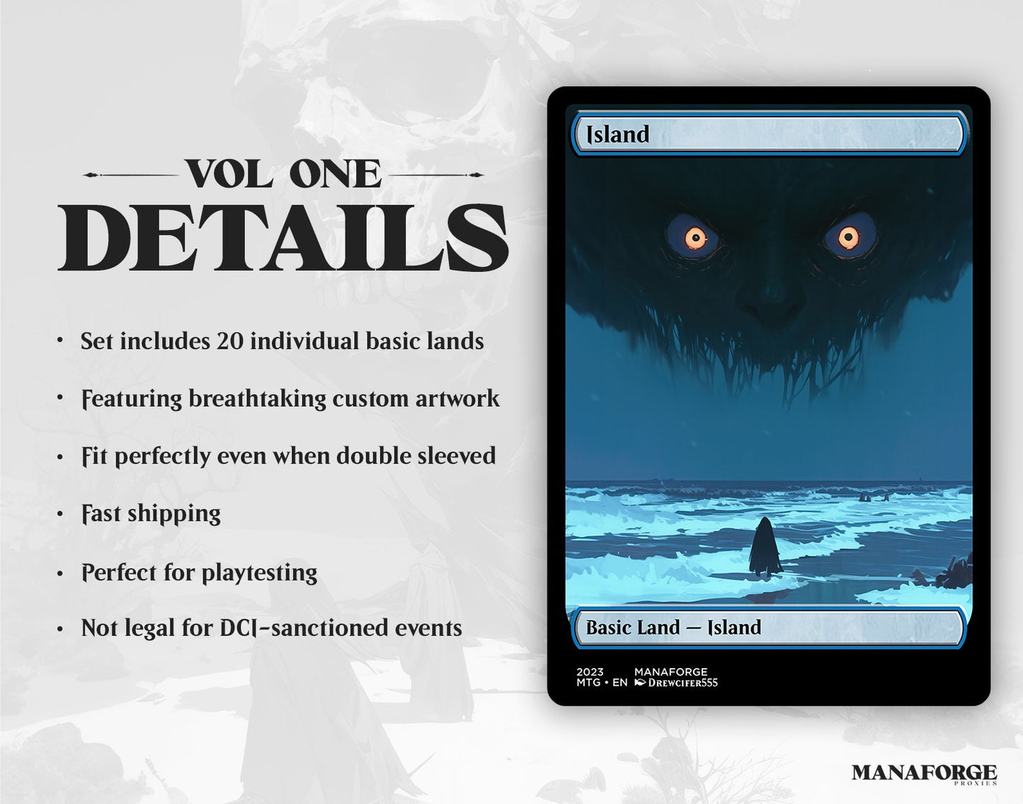 The Watchers Basic Lands - Vol I