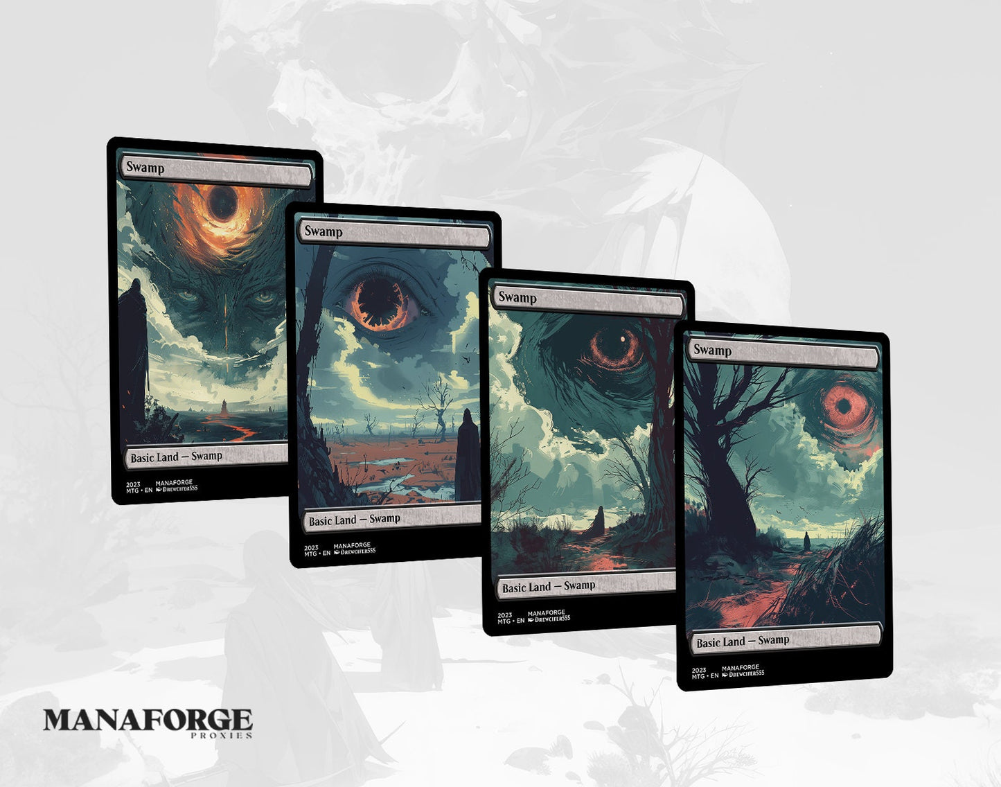 The Watchers Basic Lands - Vol I