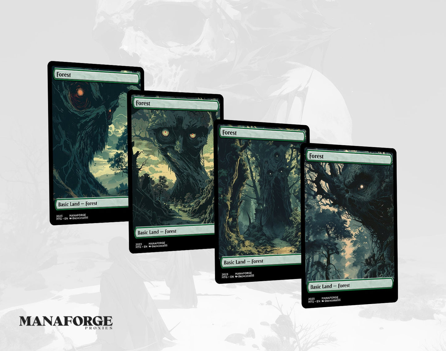 The Watchers Basic Lands - Vol I