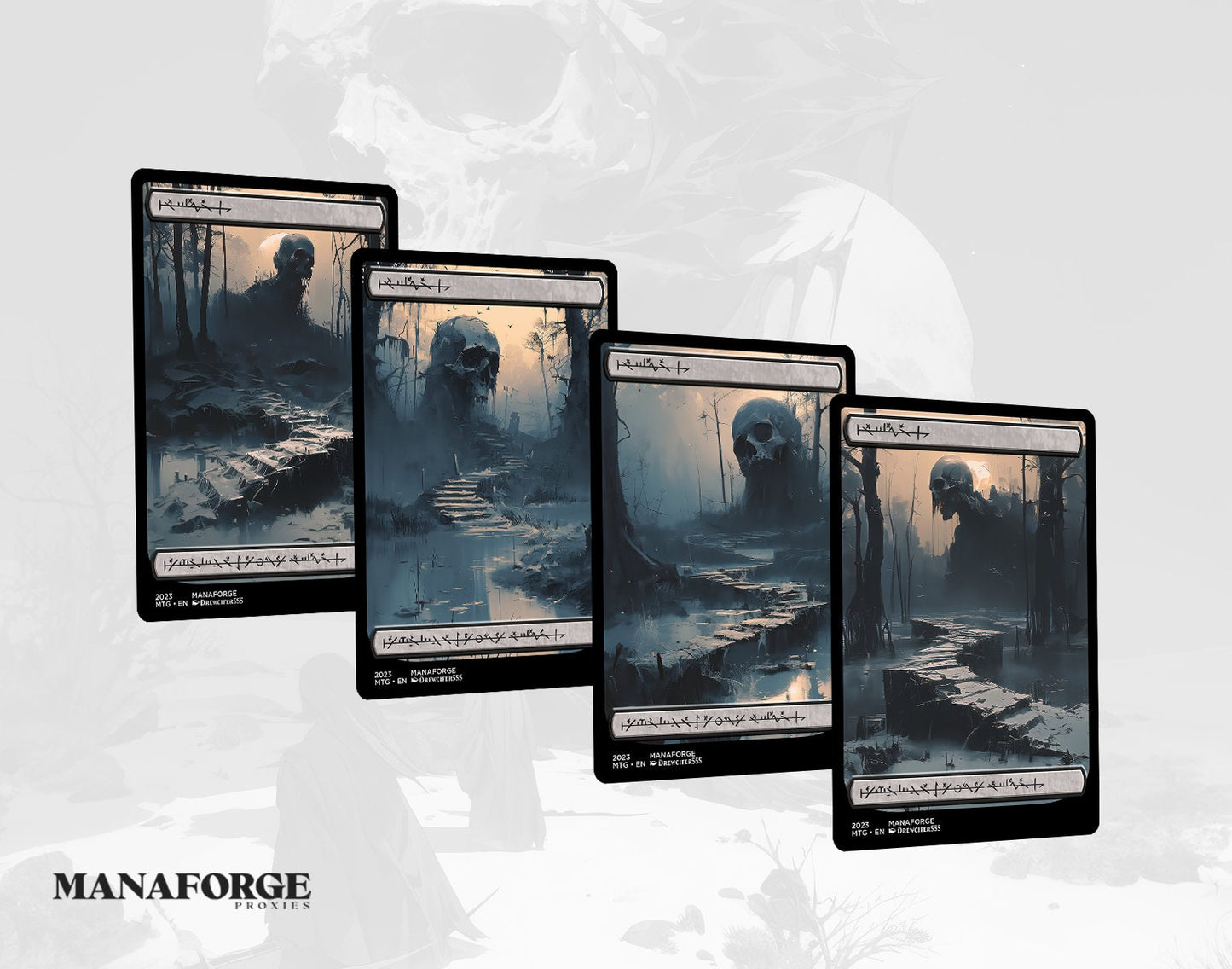Deathcore Basic Lands - Vol I