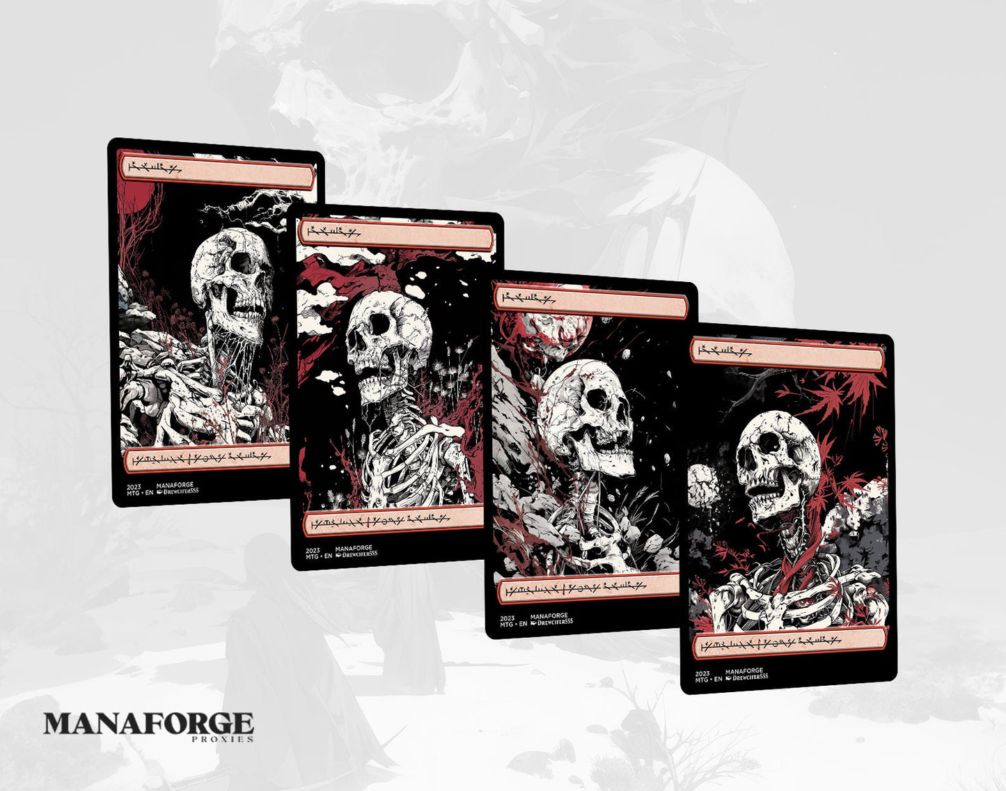 Deathcore Basic Lands - Vol III