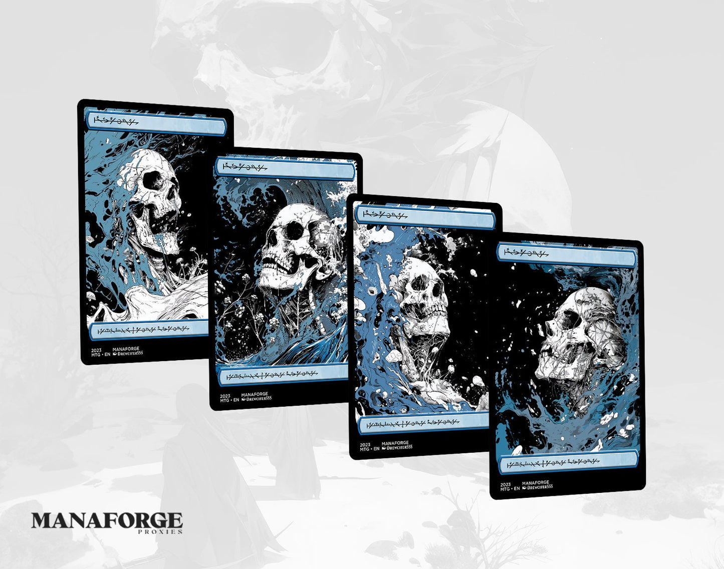 Deathcore Basic Lands - Vol III