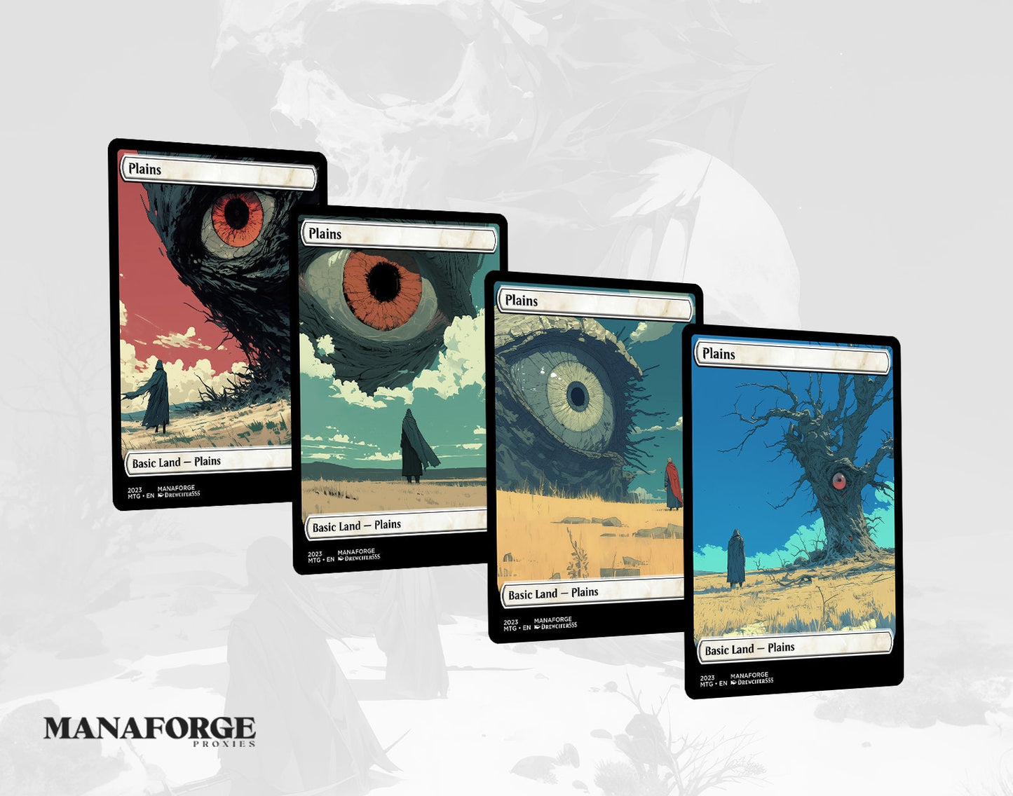The Watchers Basic Lands - Vol I