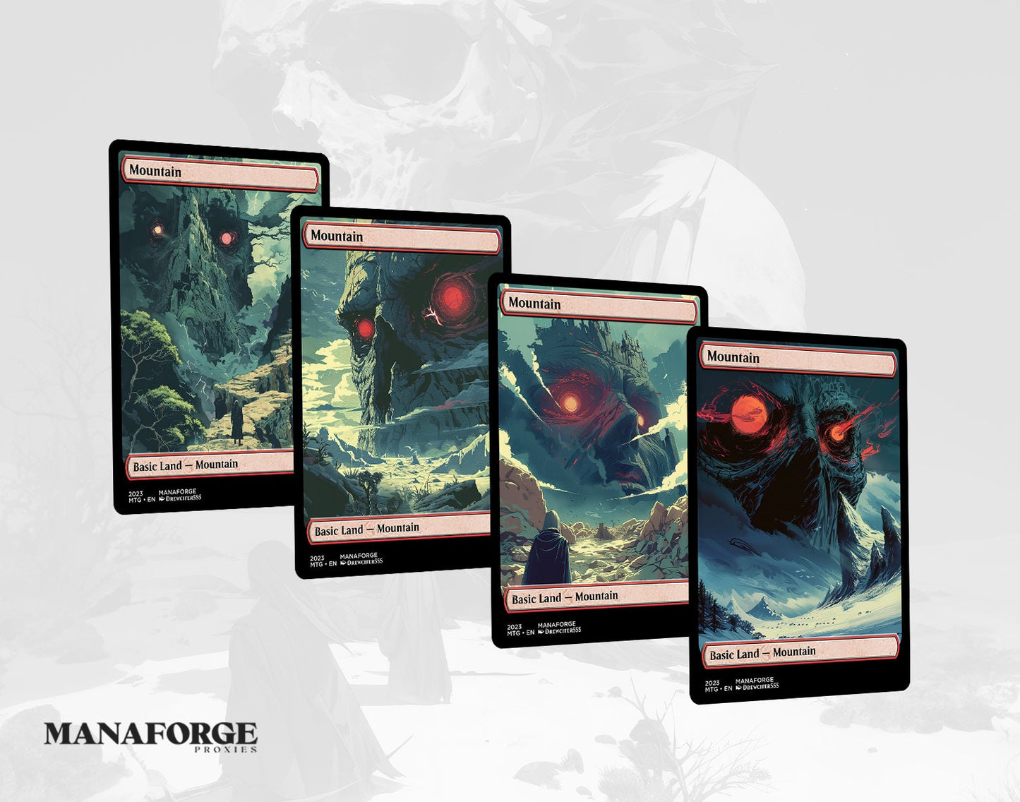 The Watchers Basic Lands - Vol I