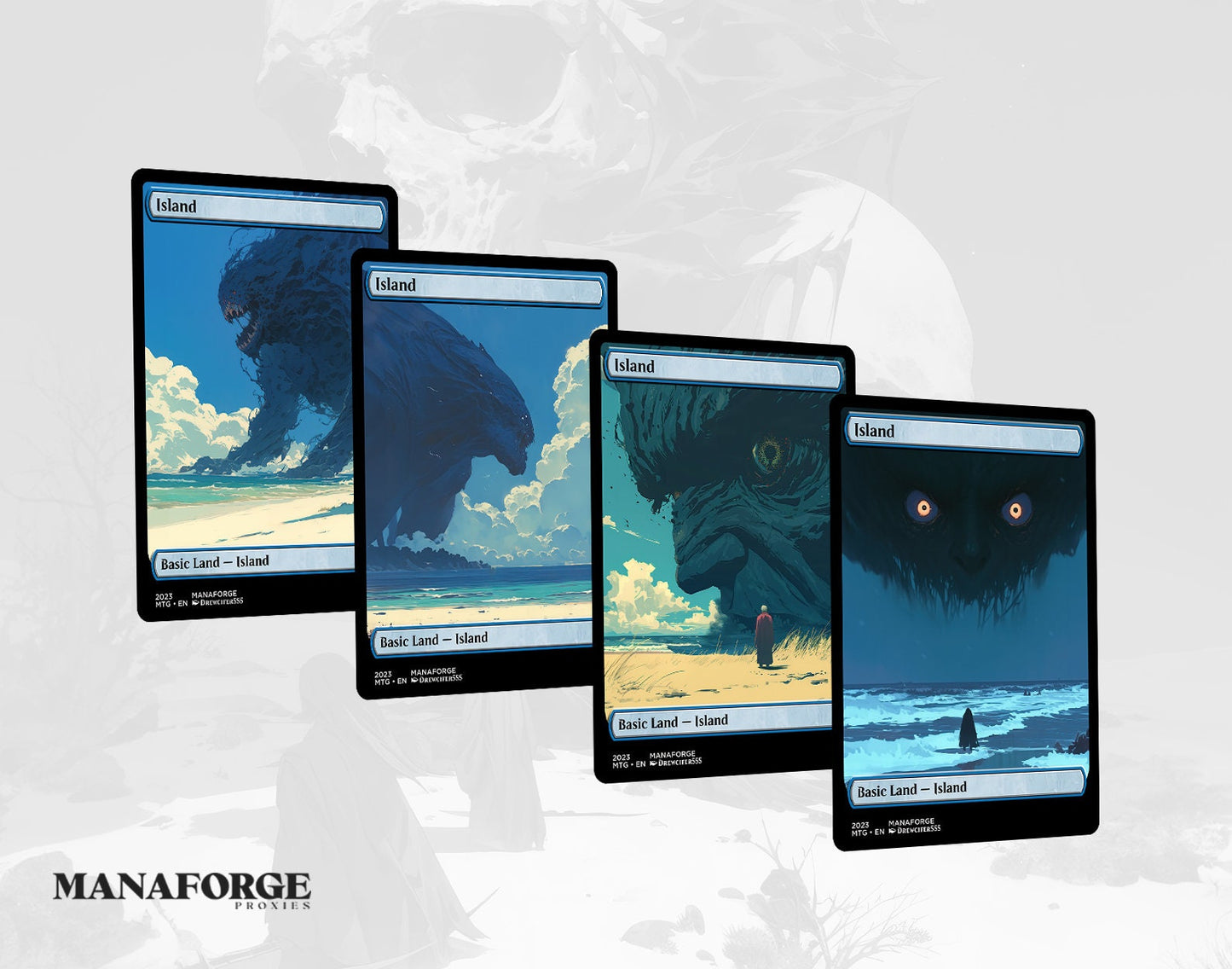 The Watchers Basic Lands - Vol I