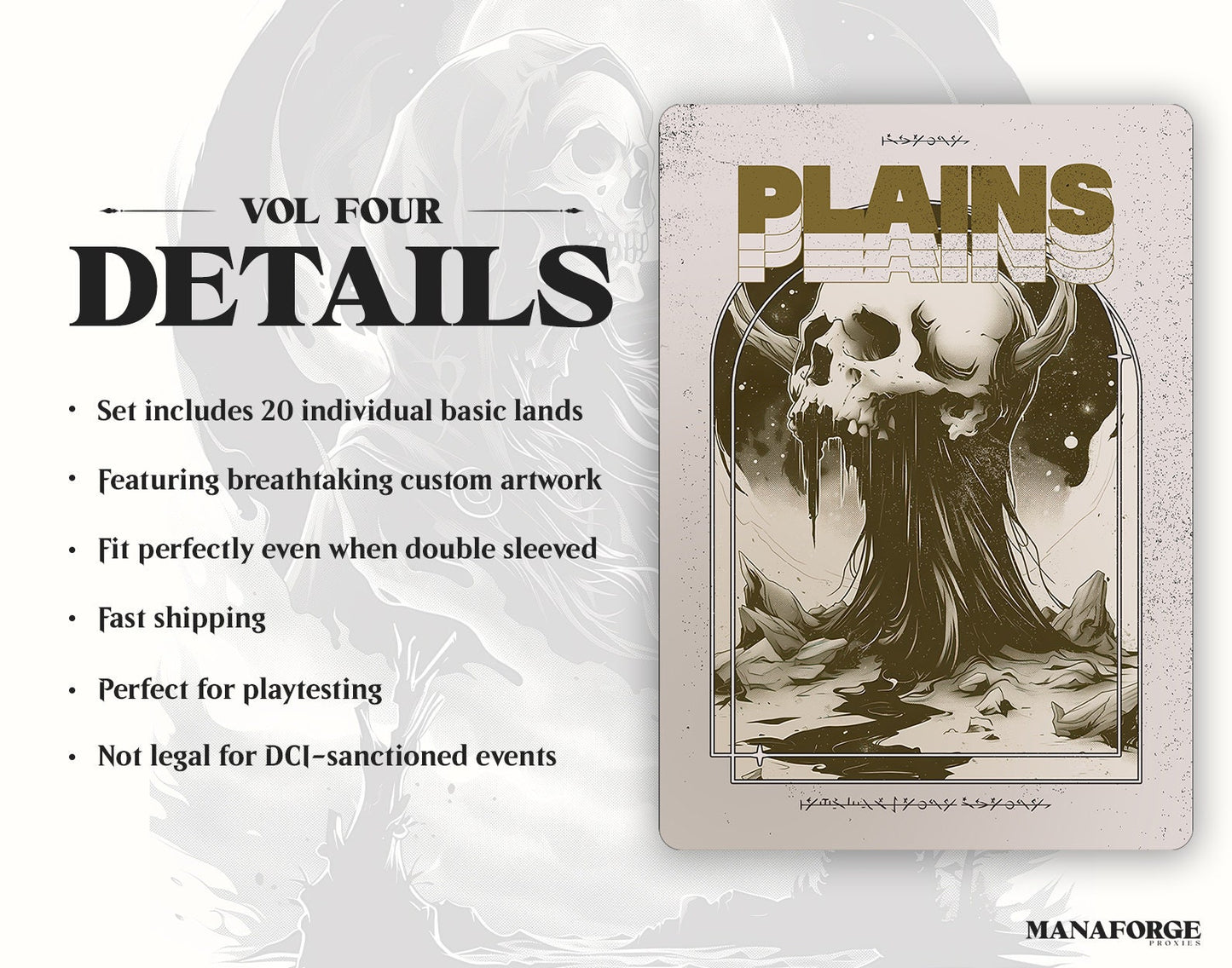 Deathcore Basic Lands - Vol IV