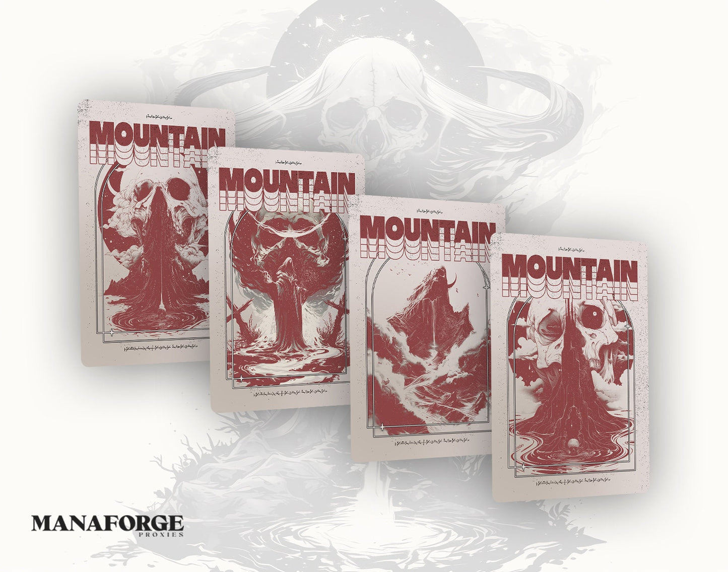 Deathcore Basic Lands - Vol IV