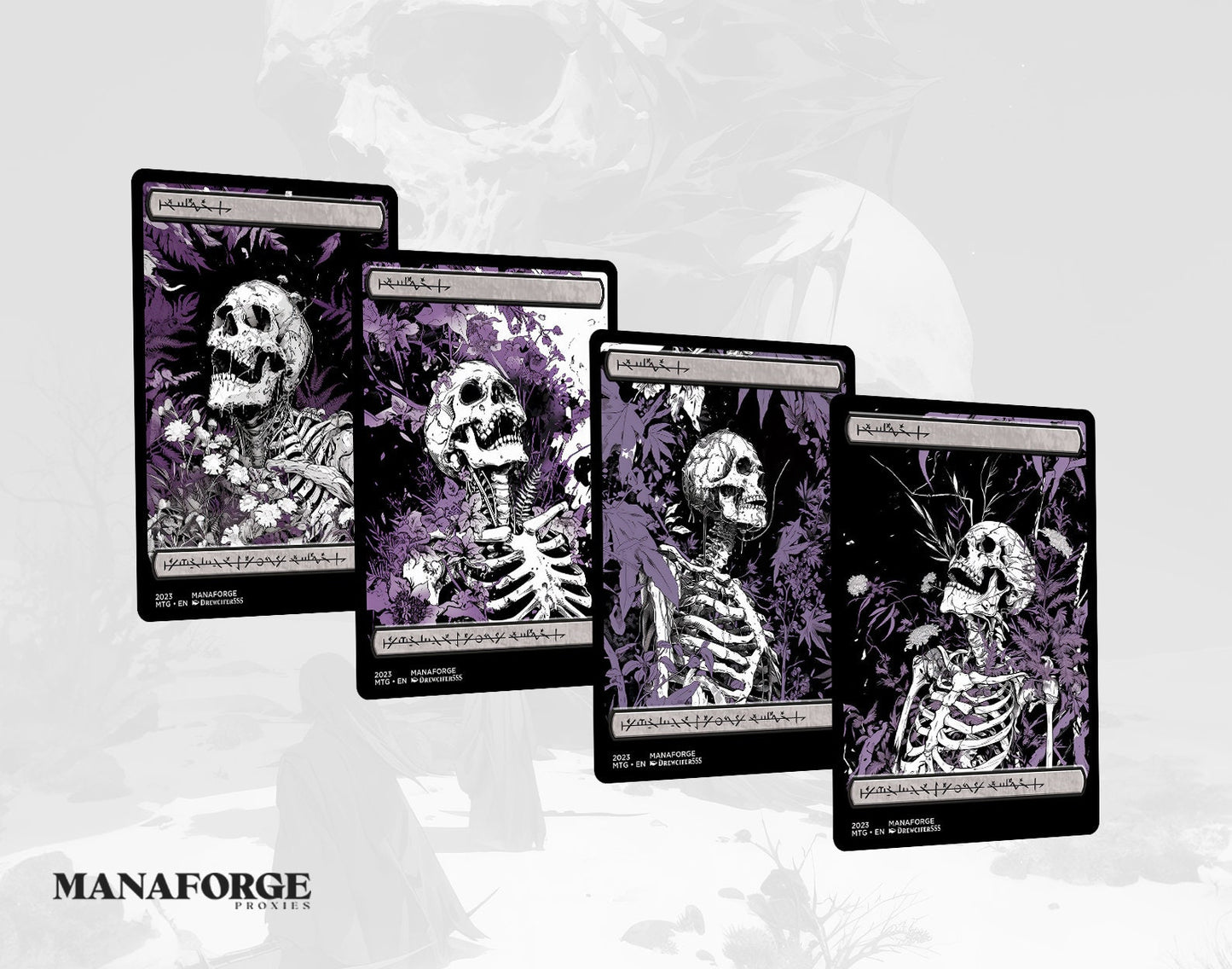 Deathcore Basic Lands - Vol III