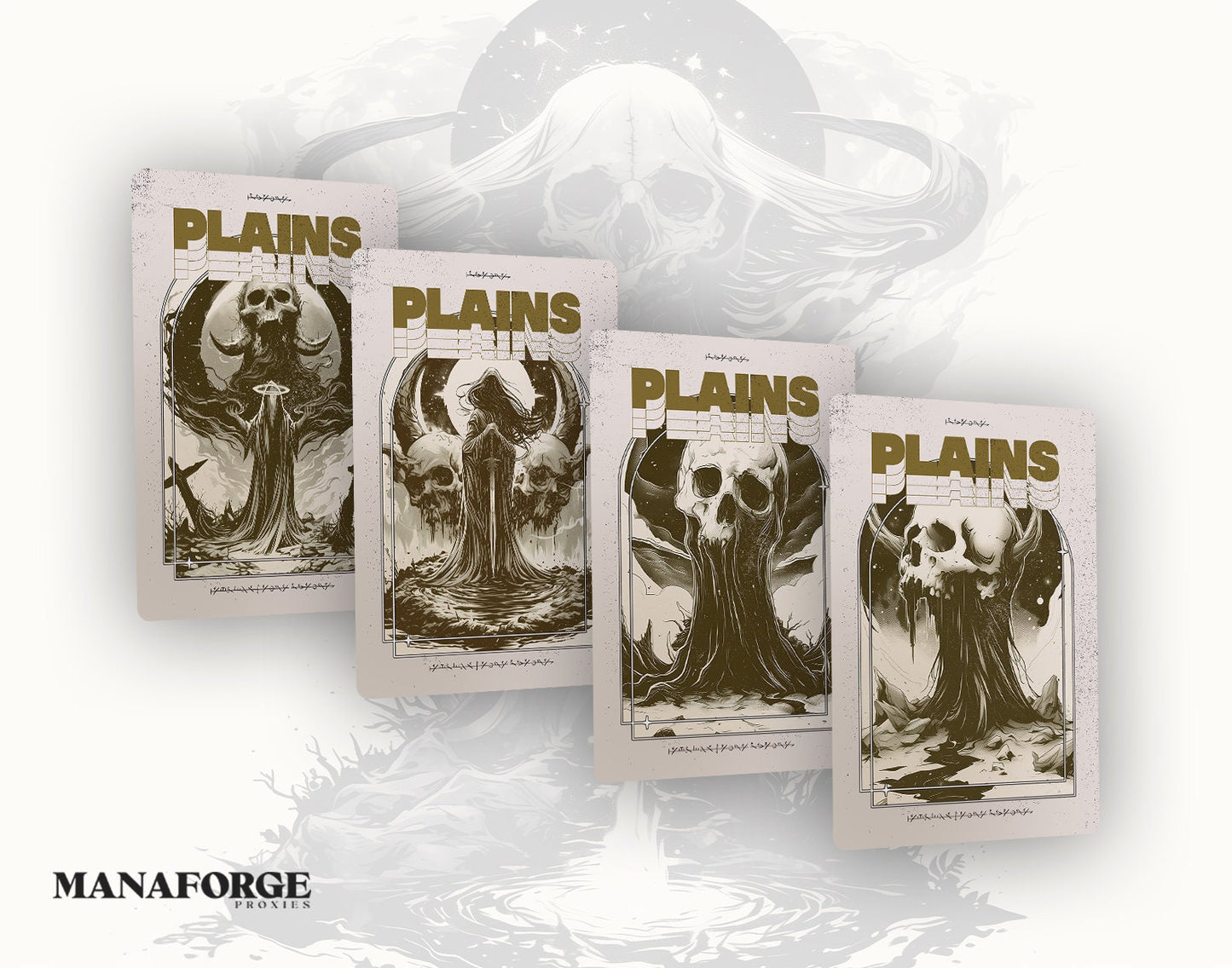Deathcore Basic Lands - Vol IV