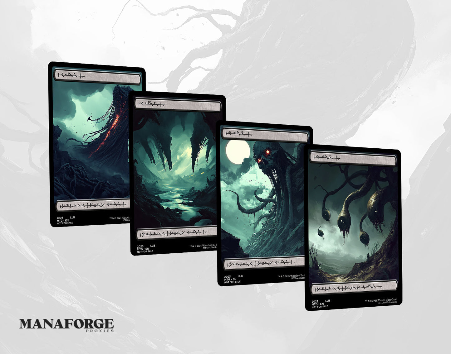 Cosmic Horror Basic Lands - Vol I