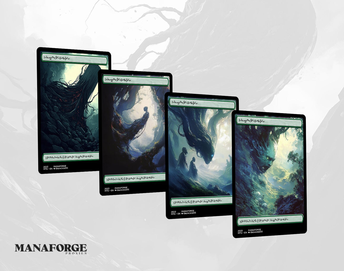 Cosmic Horror Basic Lands - Vol I