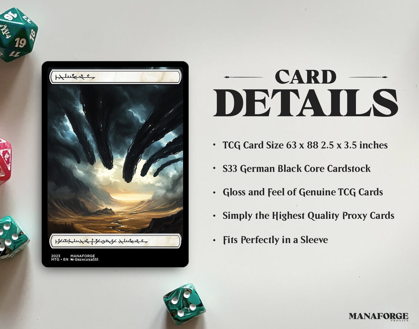 Cosmic Horror Basic Lands - Vol I