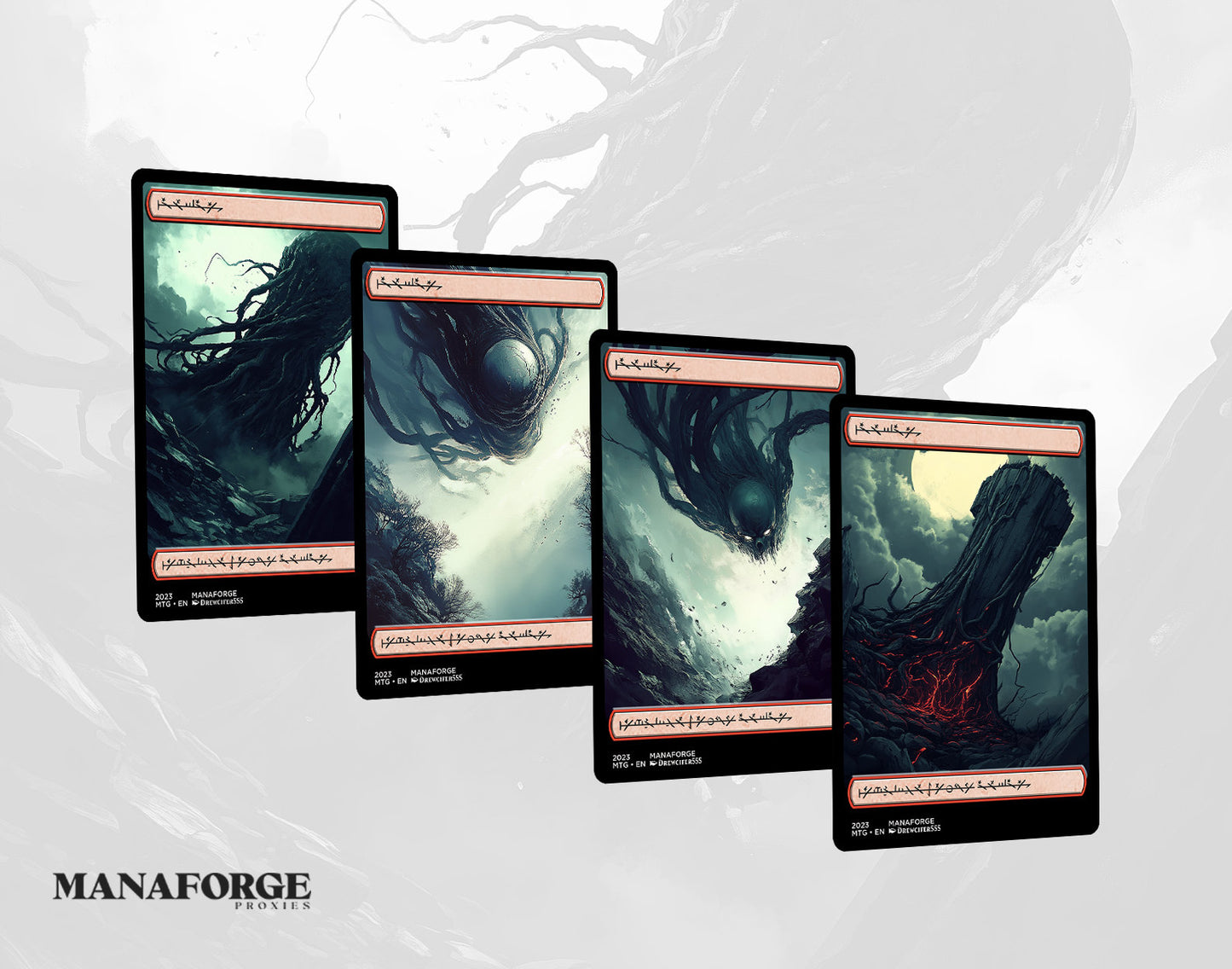 Cosmic Horror Basic Lands - Vol I