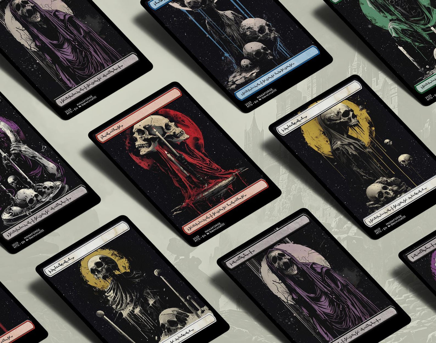 Deathcore Basic Lands - Vol VI