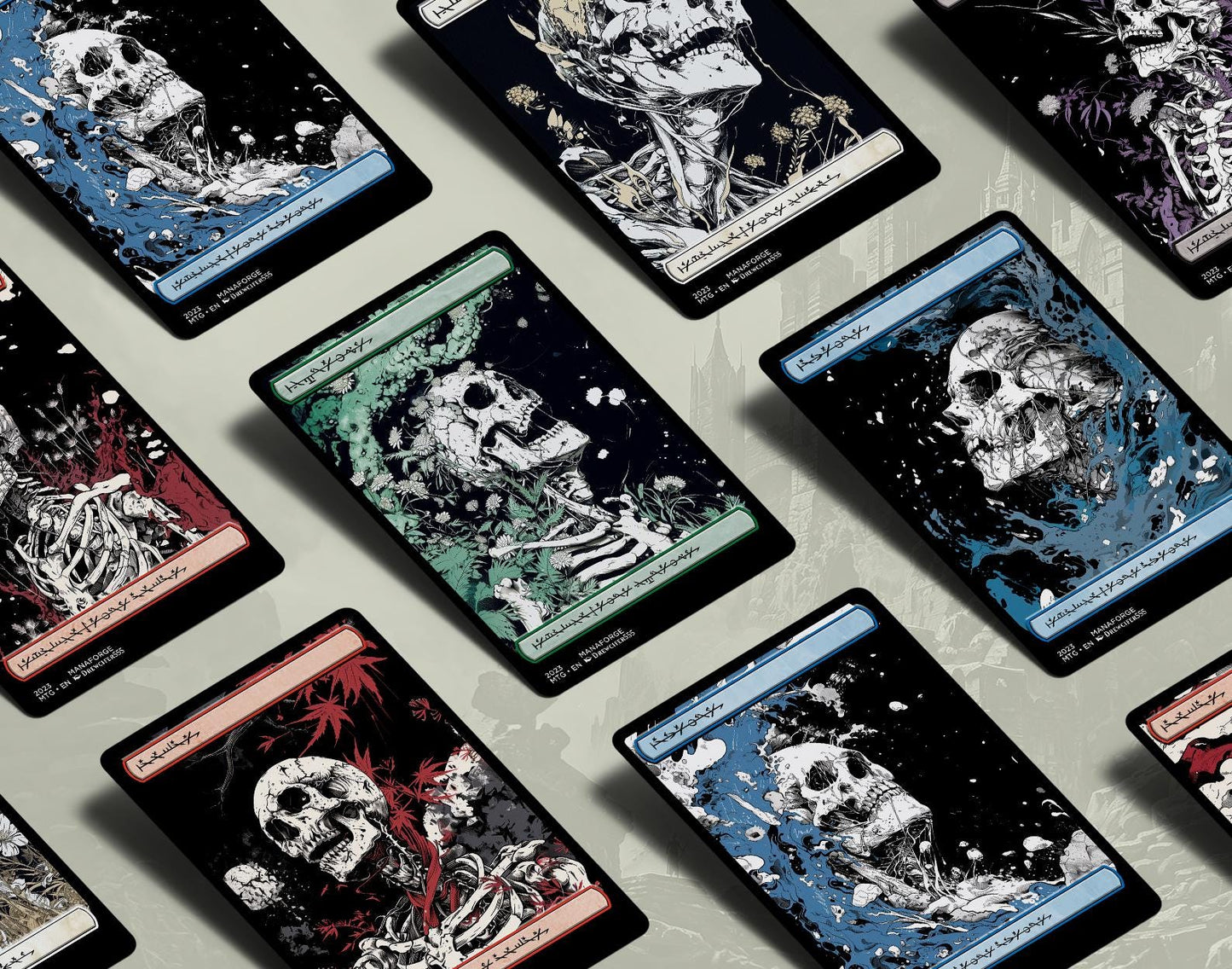 Deathcore Basic Lands - Vol III