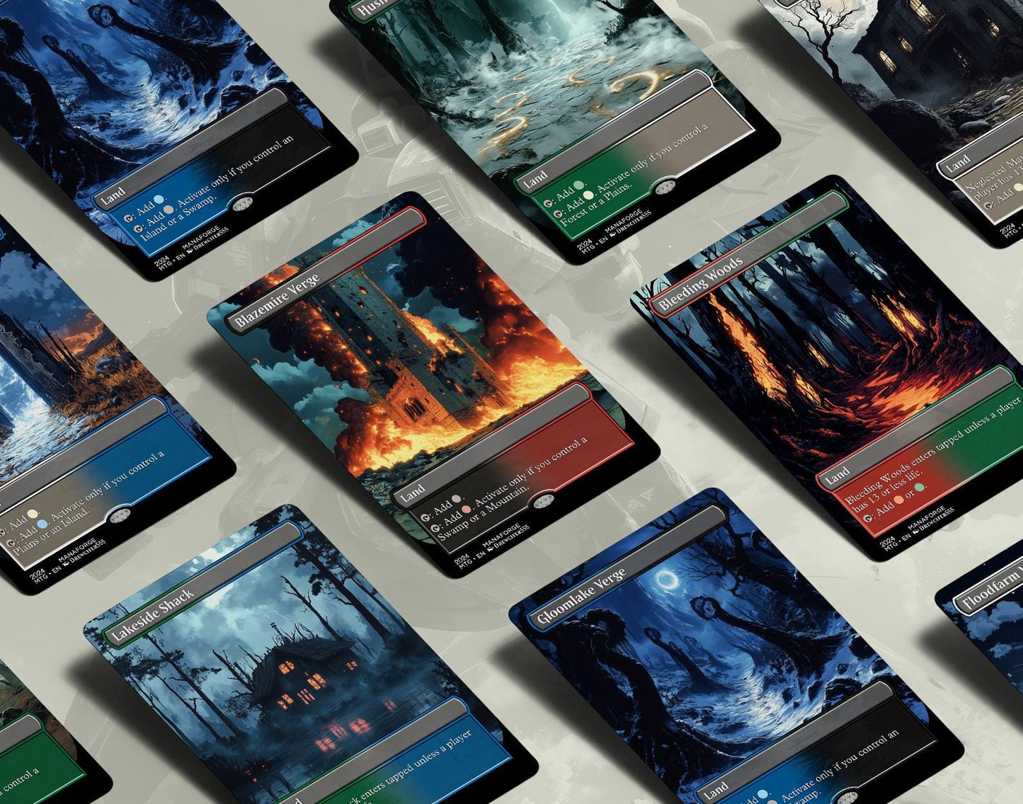 Duskmourn Borderless Lands - Vol I