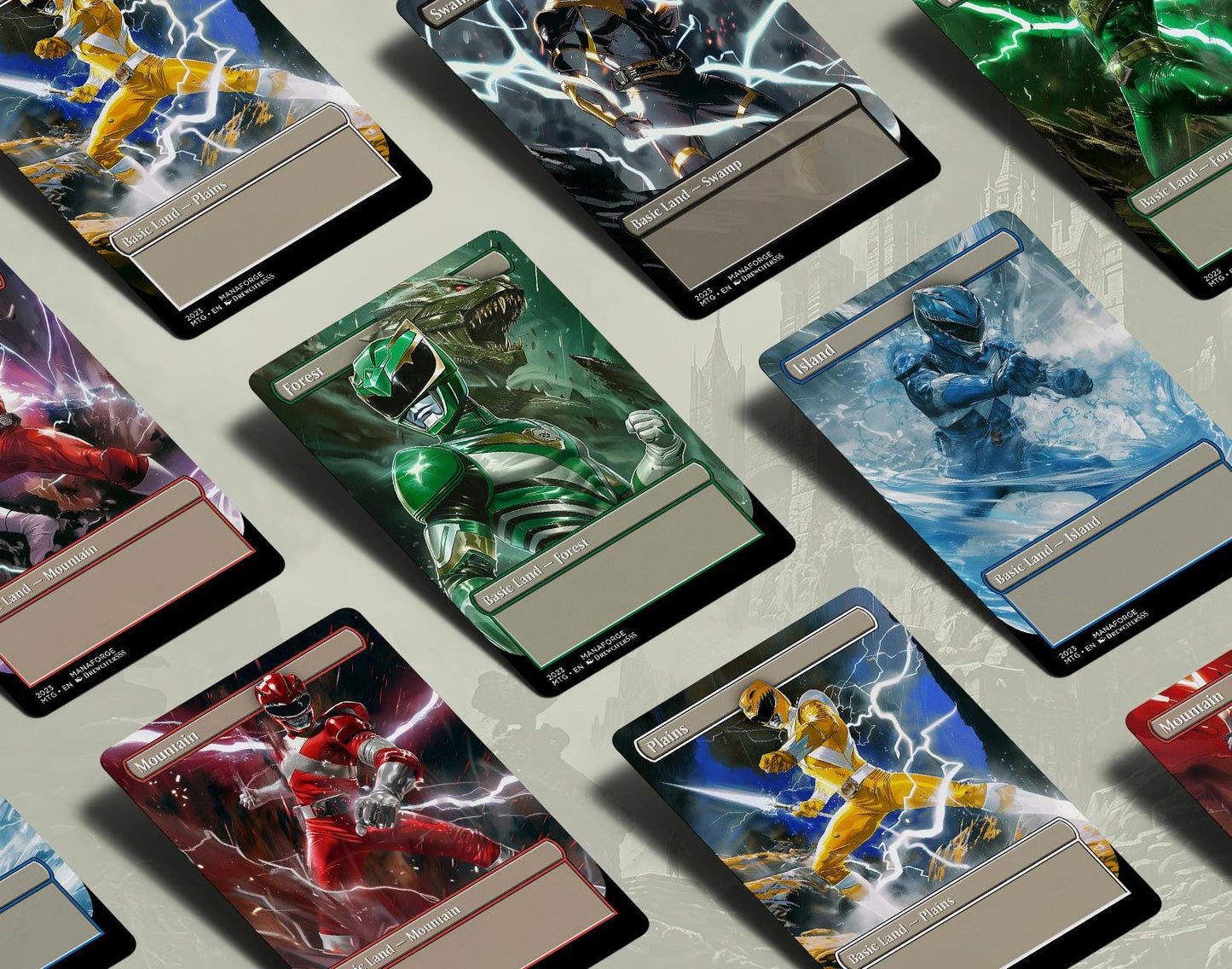 Power Rangers Basic Lands - Vol I