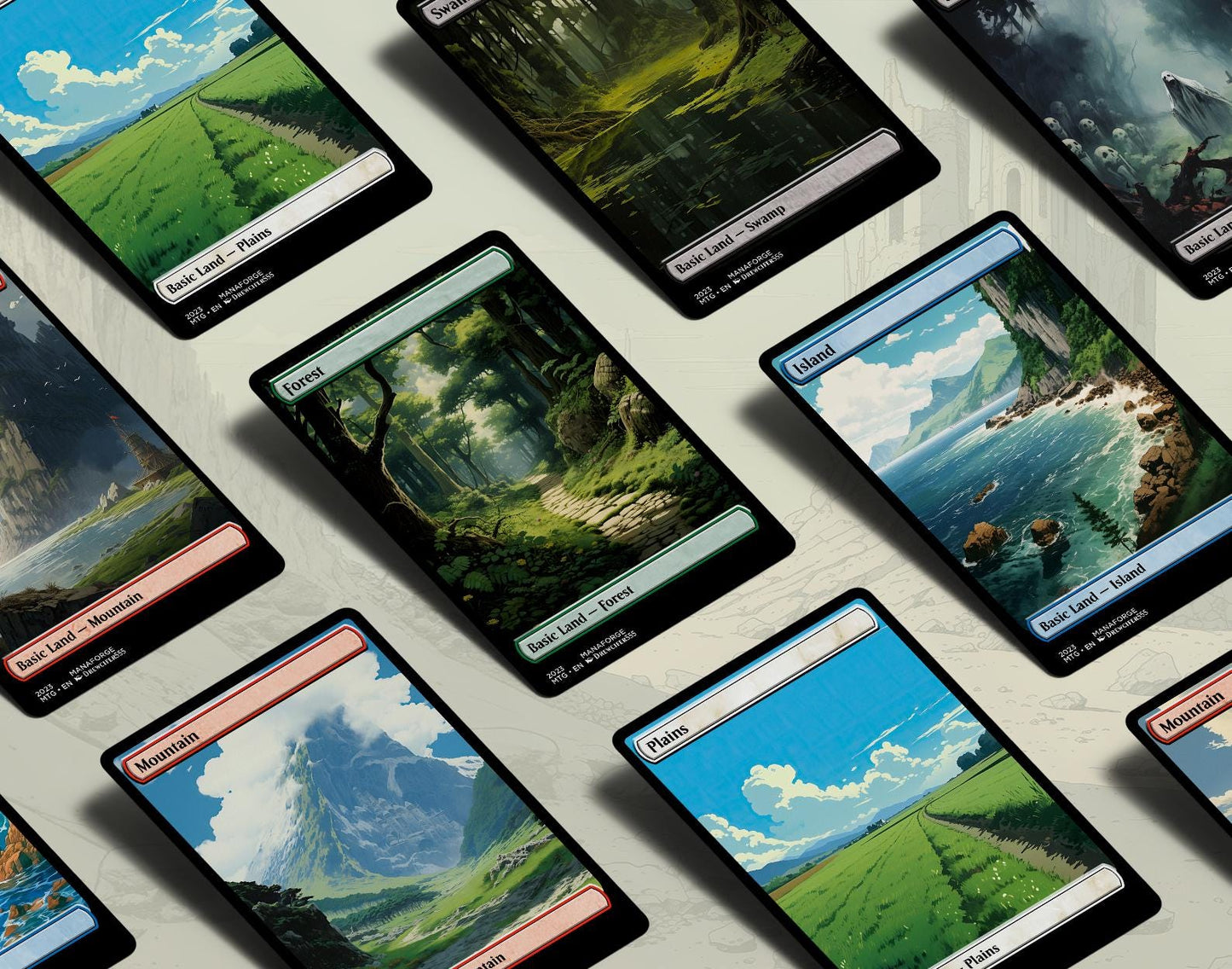 Studio Ghibli Basic Lands - Vol I