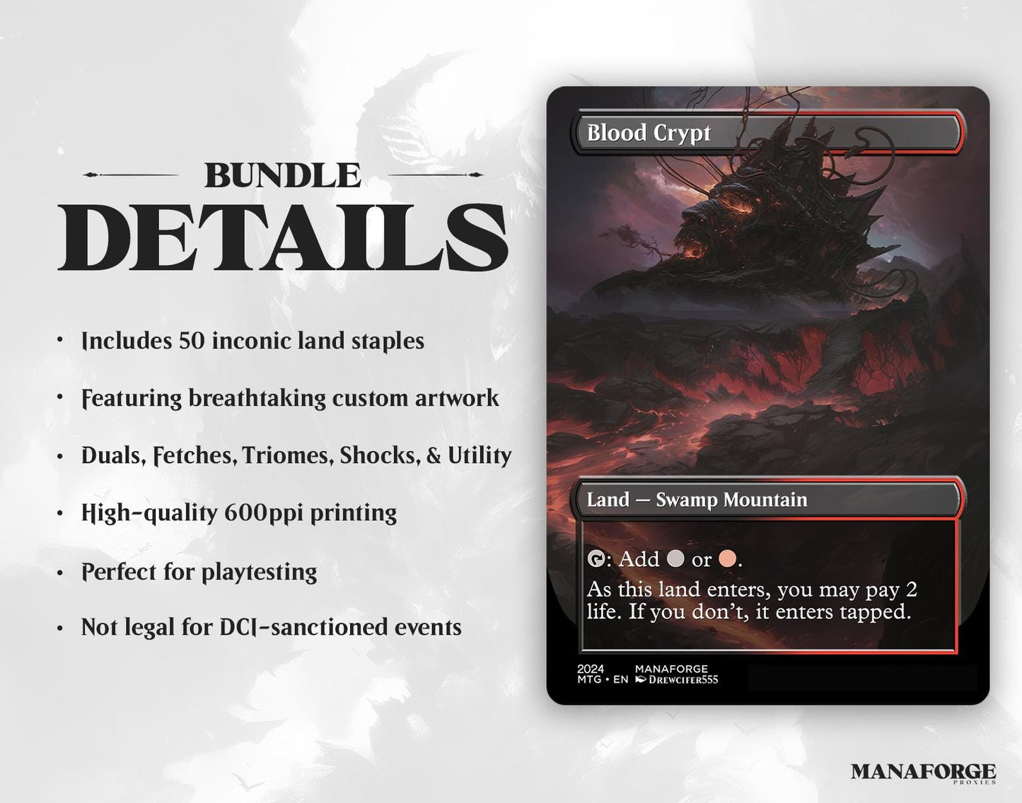 Arcane Terrains – Volume One | 50 Iconic Land Staples for Commander & Competitive Magic