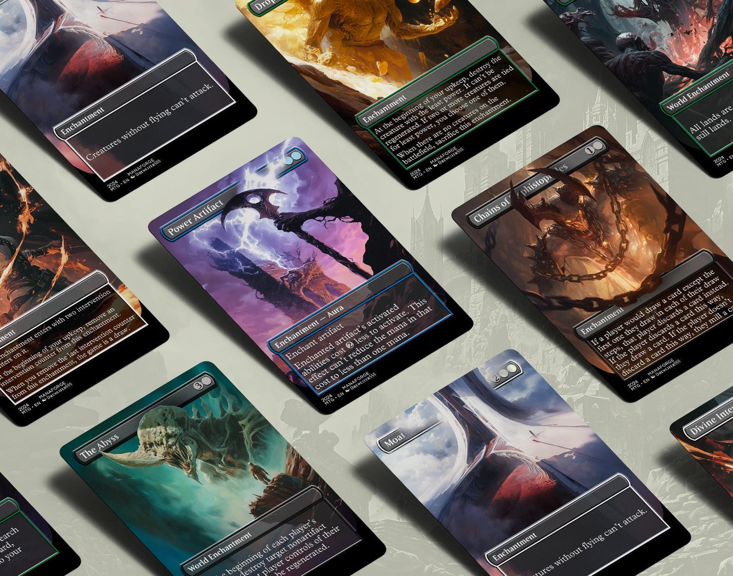 The Vault: Enchantments | Volume One – Rare & Iconic MTG Proxy Collection for Commander