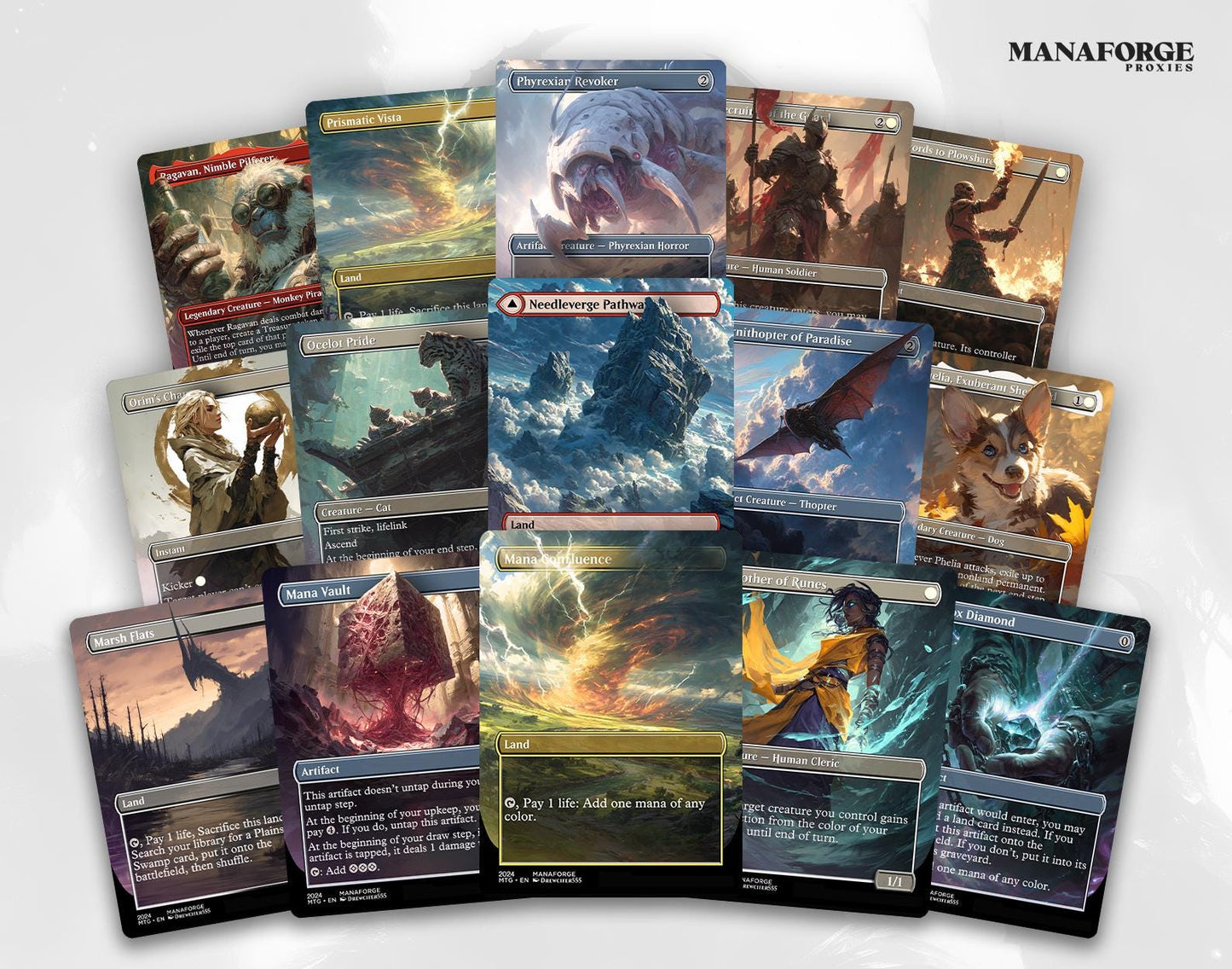 Winota Stax Aggro cEDH Commander Deck – 100-Card Boros Human & Artifact Staples | Ready-to-Play Custom MTG Proxies