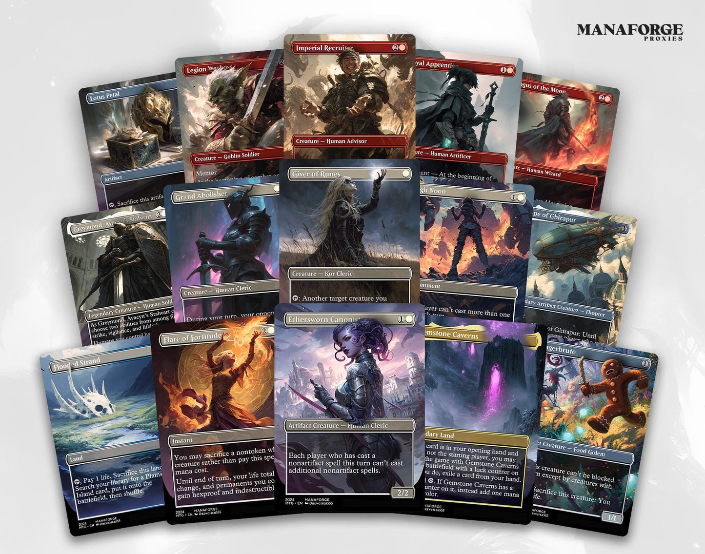 Winota Stax Aggro cEDH Commander Deck – 100-Card Boros Human & Artifact Staples | Ready-to-Play Custom MTG Proxies