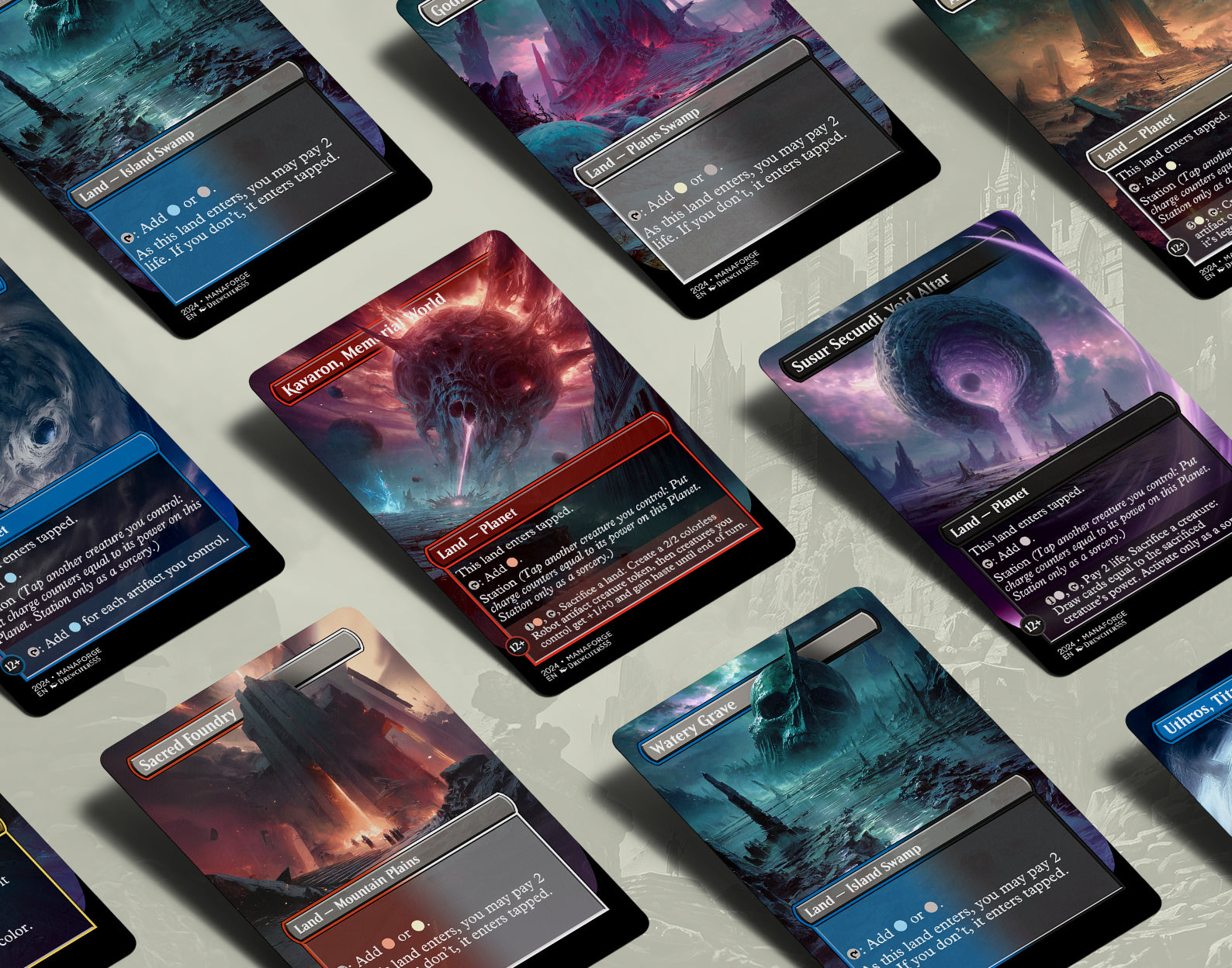 Edge of Eternities Staples Vol I MTG proxy card pack by ManaForge