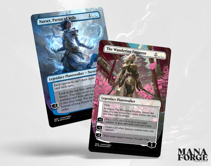 Narset and The Wandering Emperor proxy card preview