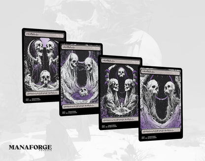 Deathcore Basic Lands - Vol II