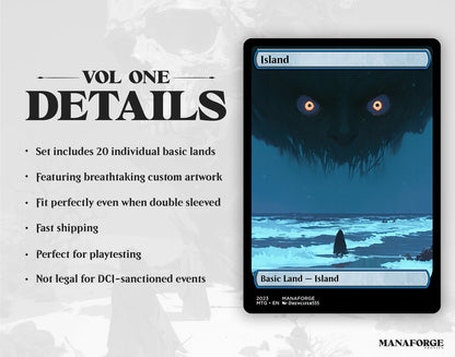 The Watchers Basic Lands - Vol I