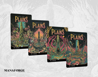 Psychedelic Concert Posters Basic Lands - Vol I