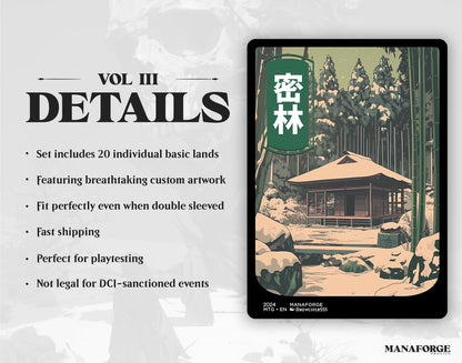 Utagawa Hiroshige Basic Lands - Vol III