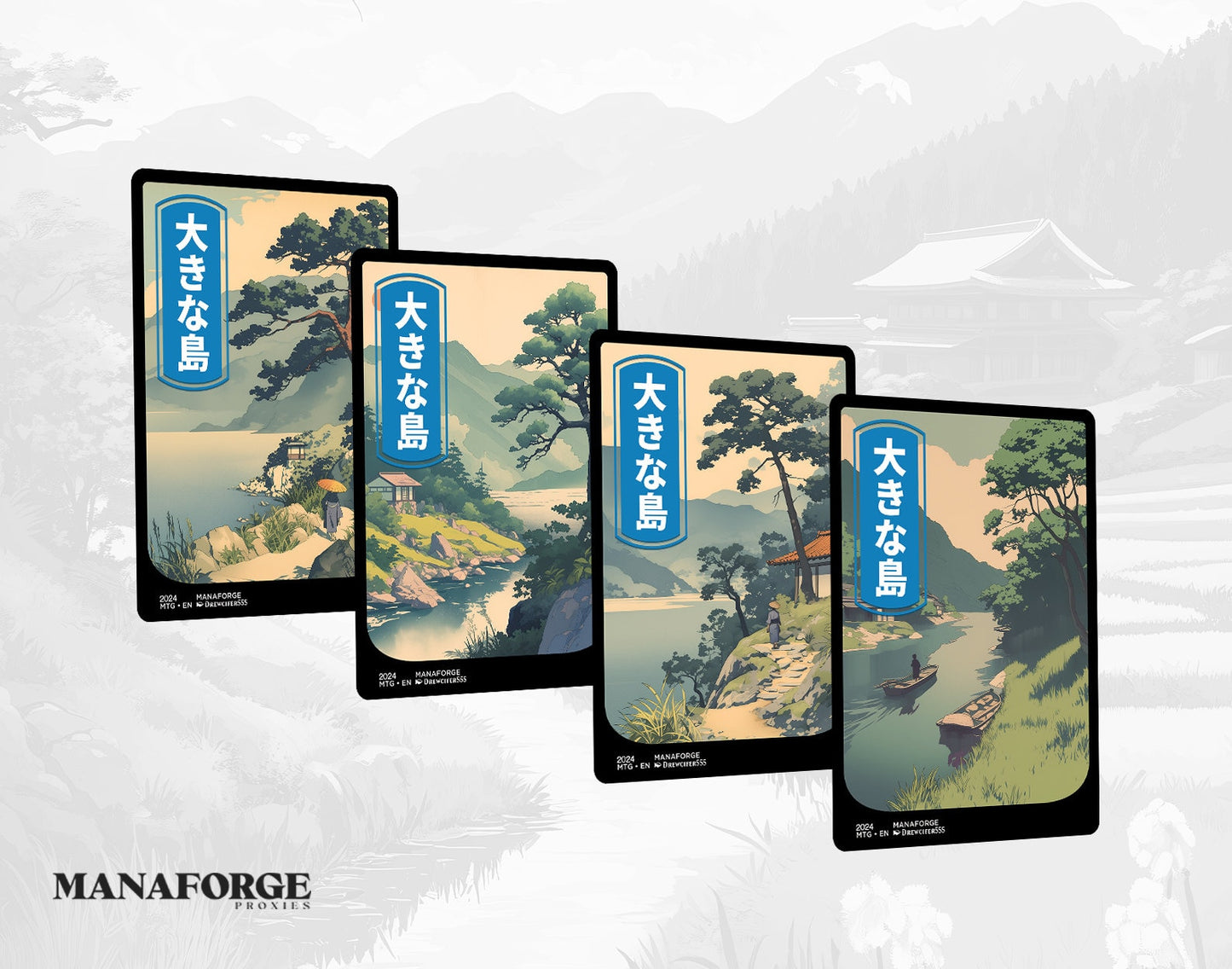 Utagawa Hiroshige Basic Lands - Vol III