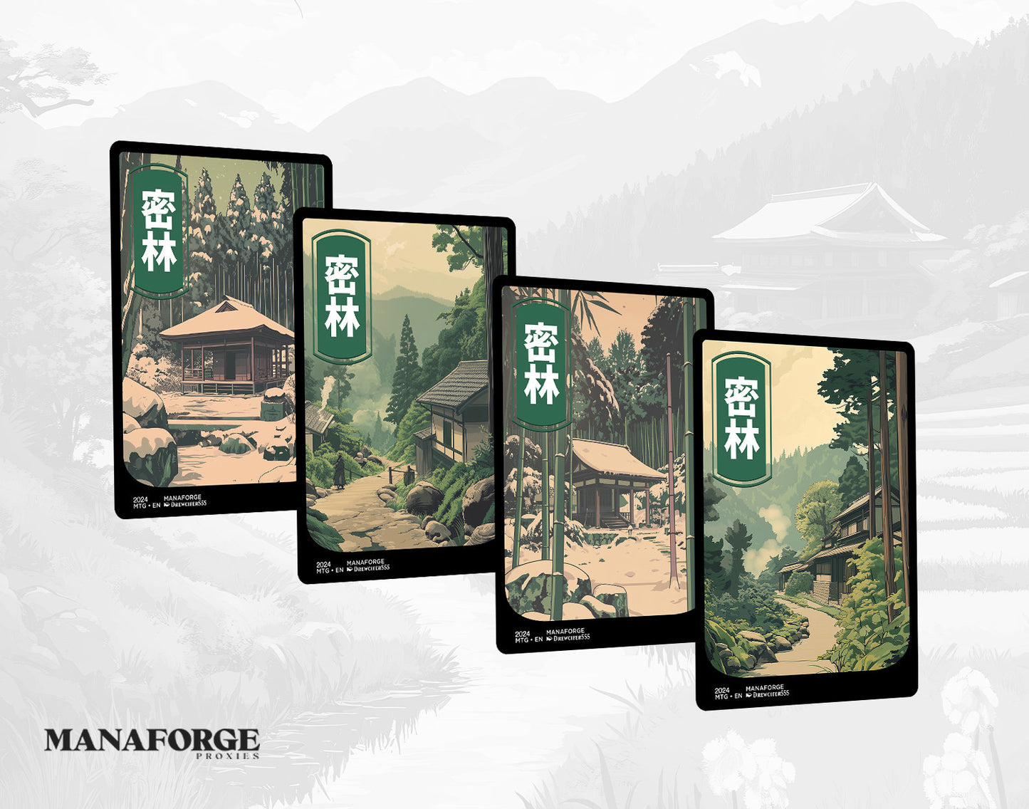 Utagawa Hiroshige Basic Lands - Vol III