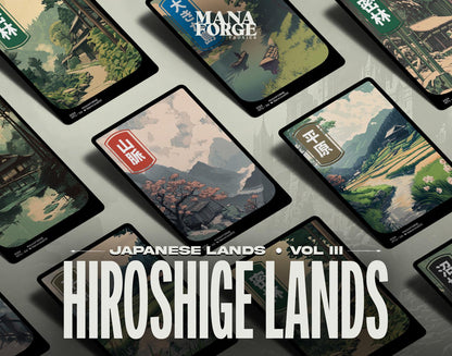Utagawa Hiroshige Basic Lands - Vol III