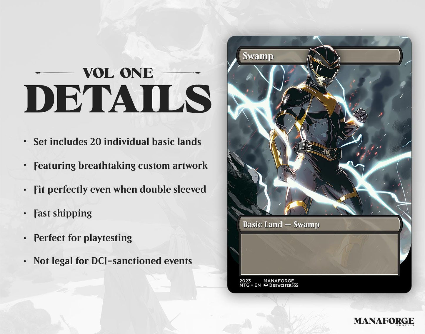 Power Rangers Basic Lands - Vol I