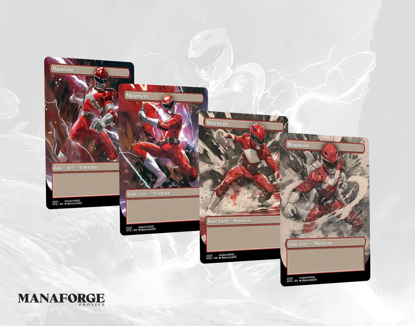 Power Rangers Basic Lands - Vol I