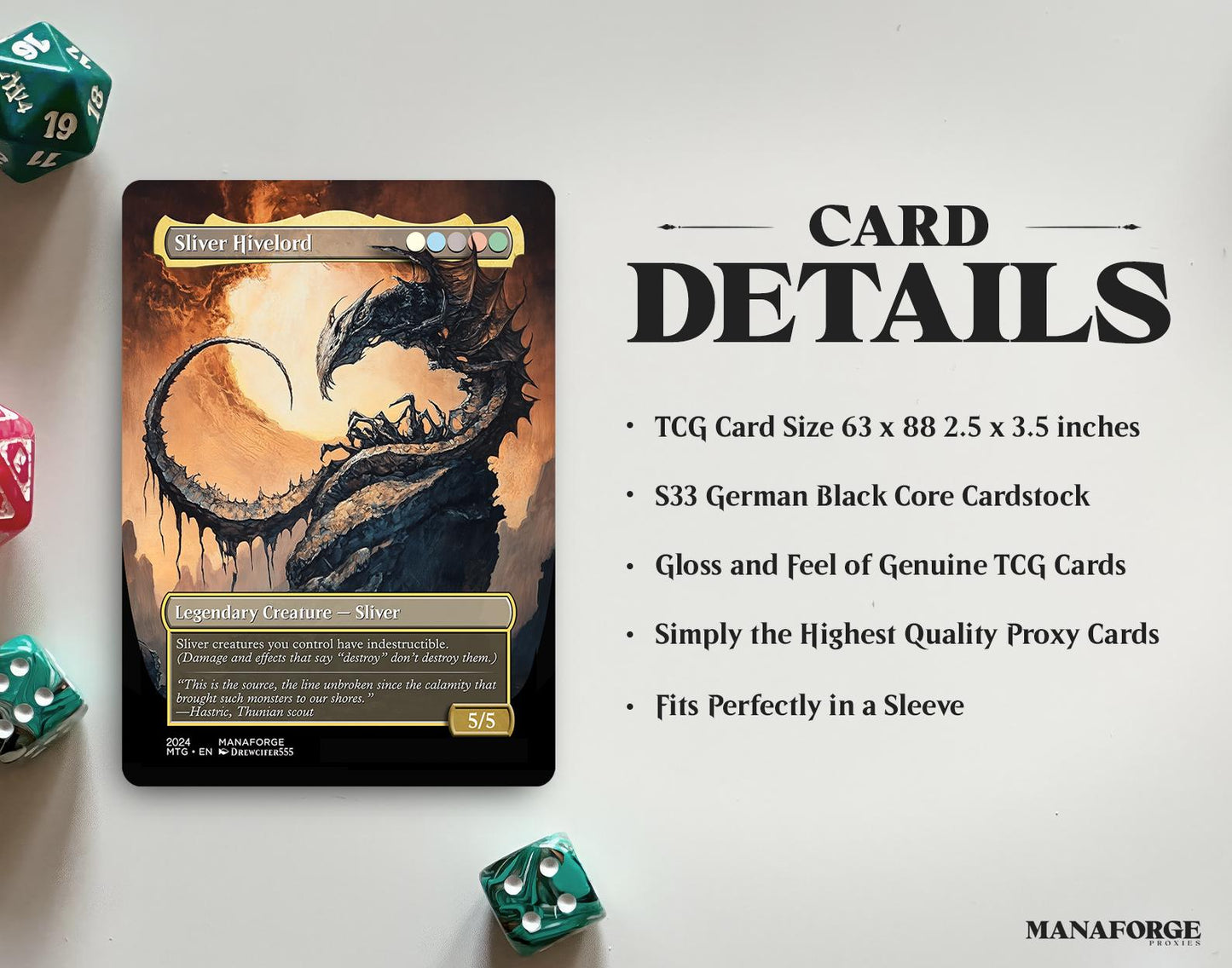 Sinister Slivers Tribal EDH Staples - Vol I