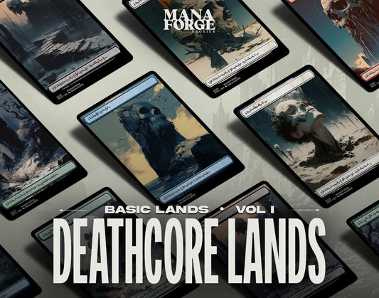 Deathcore Basic Lands - Vol I