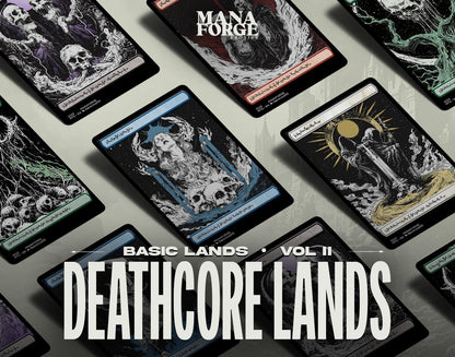 Deathcore Basic Lands - Vol II