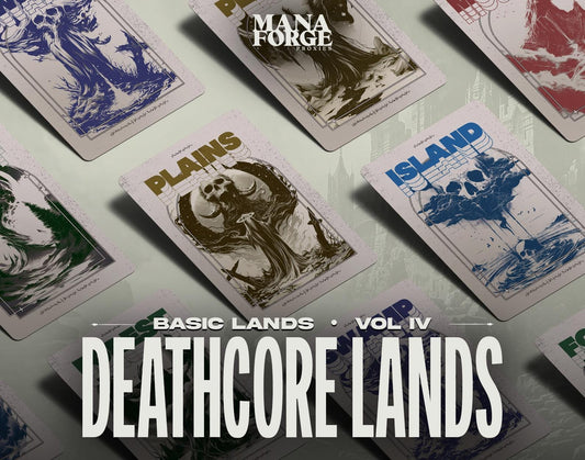 Deathcore Basic Lands - Vol IV