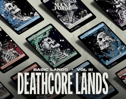 Deathcore Basic Lands - Vol III