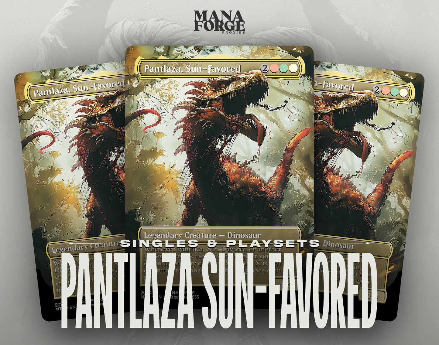 Mtg Dungeons And Dragons Commander Deck Custom Commander Deck: Pantlaza, Sun-Favored Dinosaur Tribal EDH For Magic: The Gathering Mtg Commander Decks Mtg Dungeons And Dragons Commander Deck Custom Commander Deck: Pantlaza, Sun-Favored Dinosaur Tribal EDH For Magic: The Gathering Mtg Commander Decks
