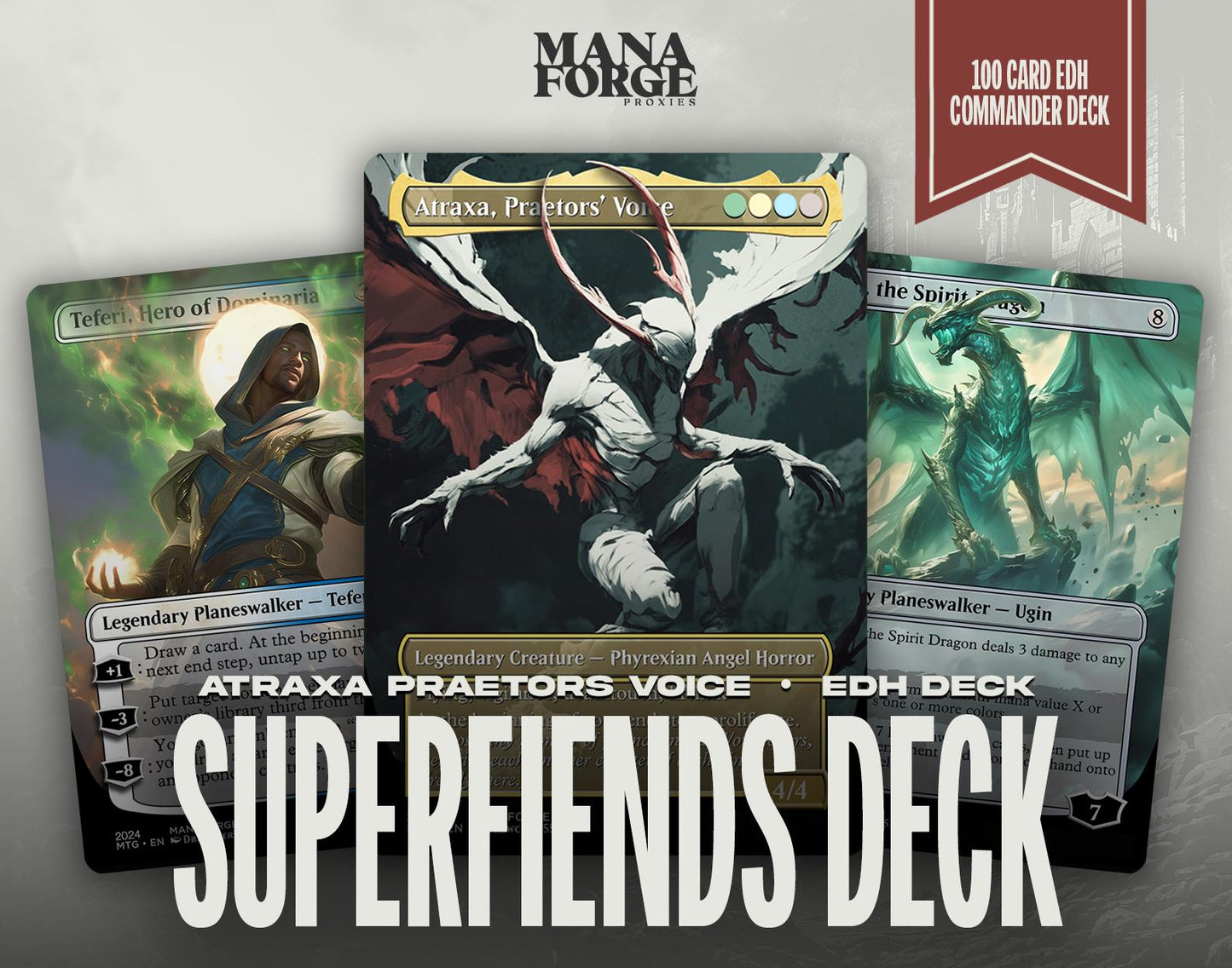 Atraxa Superfiends - Complete EDH Deck