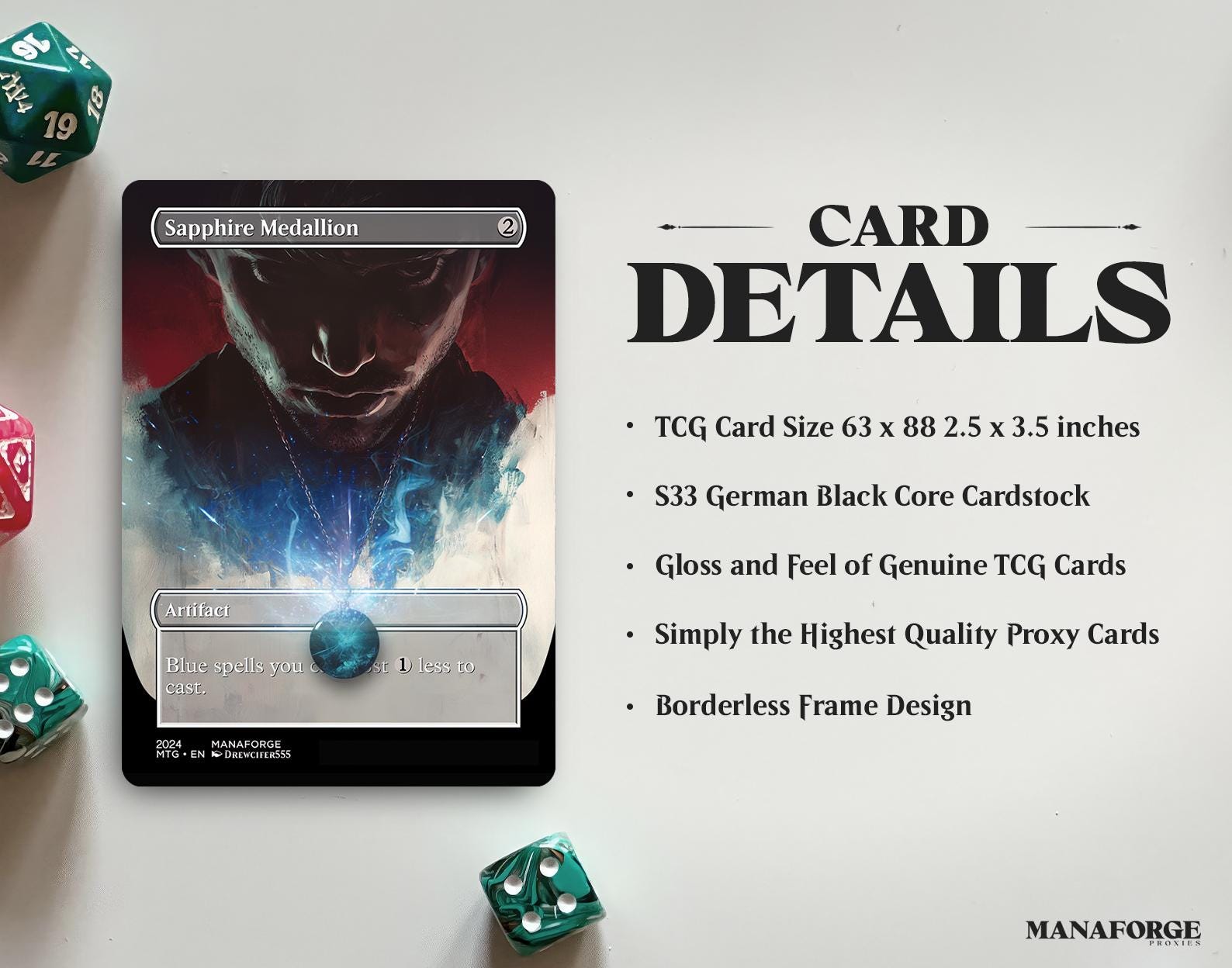 Arcane Medallions Mana Ramp - Vol I | MTG Proxy Cards ManaForge Proxies Arcane Medallions Mana Ramp - Vol I | MTG Proxy Cards ManaForge Proxies