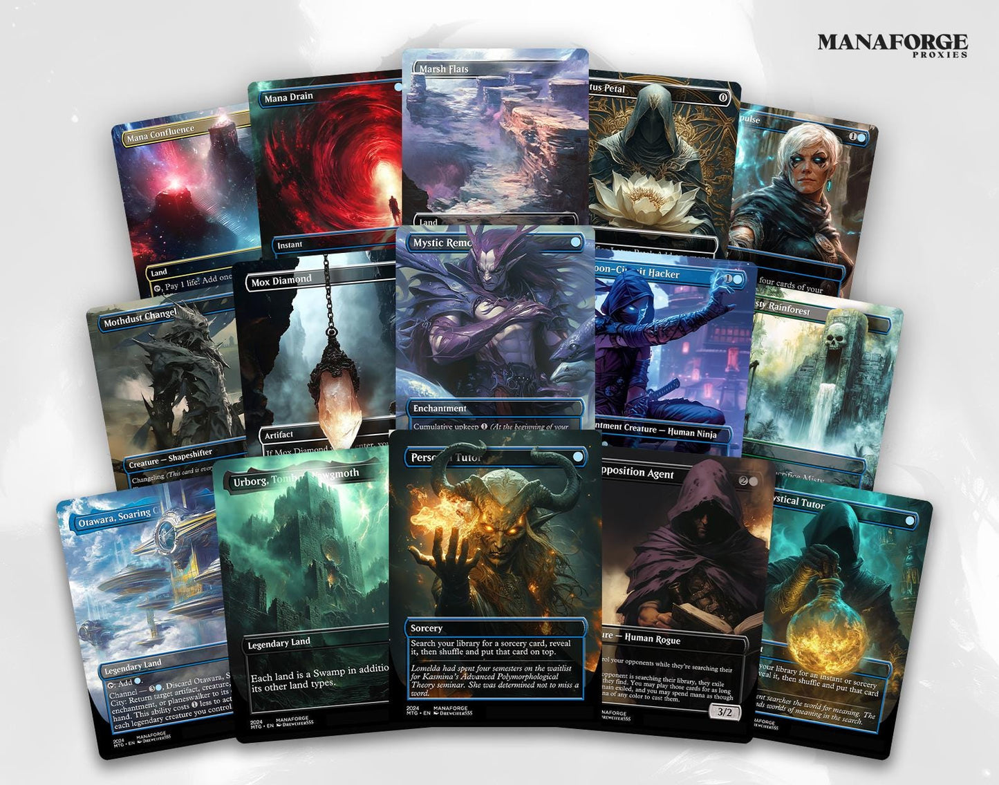 Yuriko, the Tiger's Shadow - Complete EDH Deck