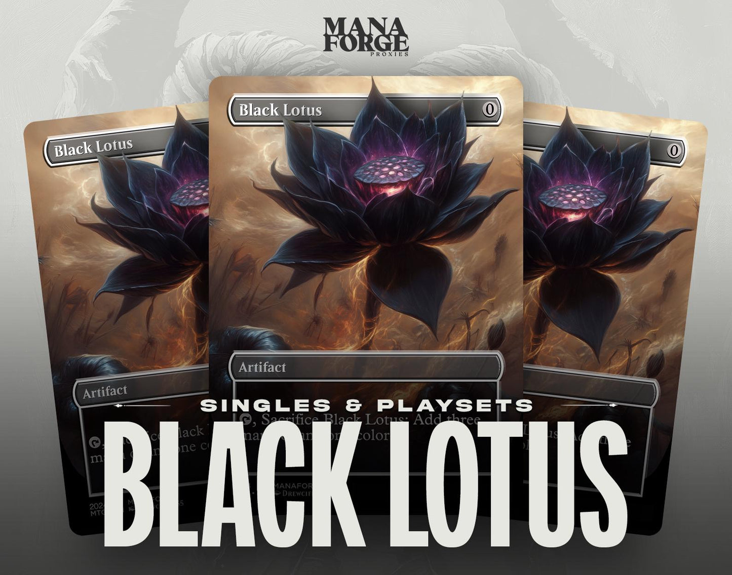 Black Lotus - Borderless | Custom MTG Proxy ManaForge Proxies Black Lotus - Borderless | Custom MTG Proxy ManaForge Proxies