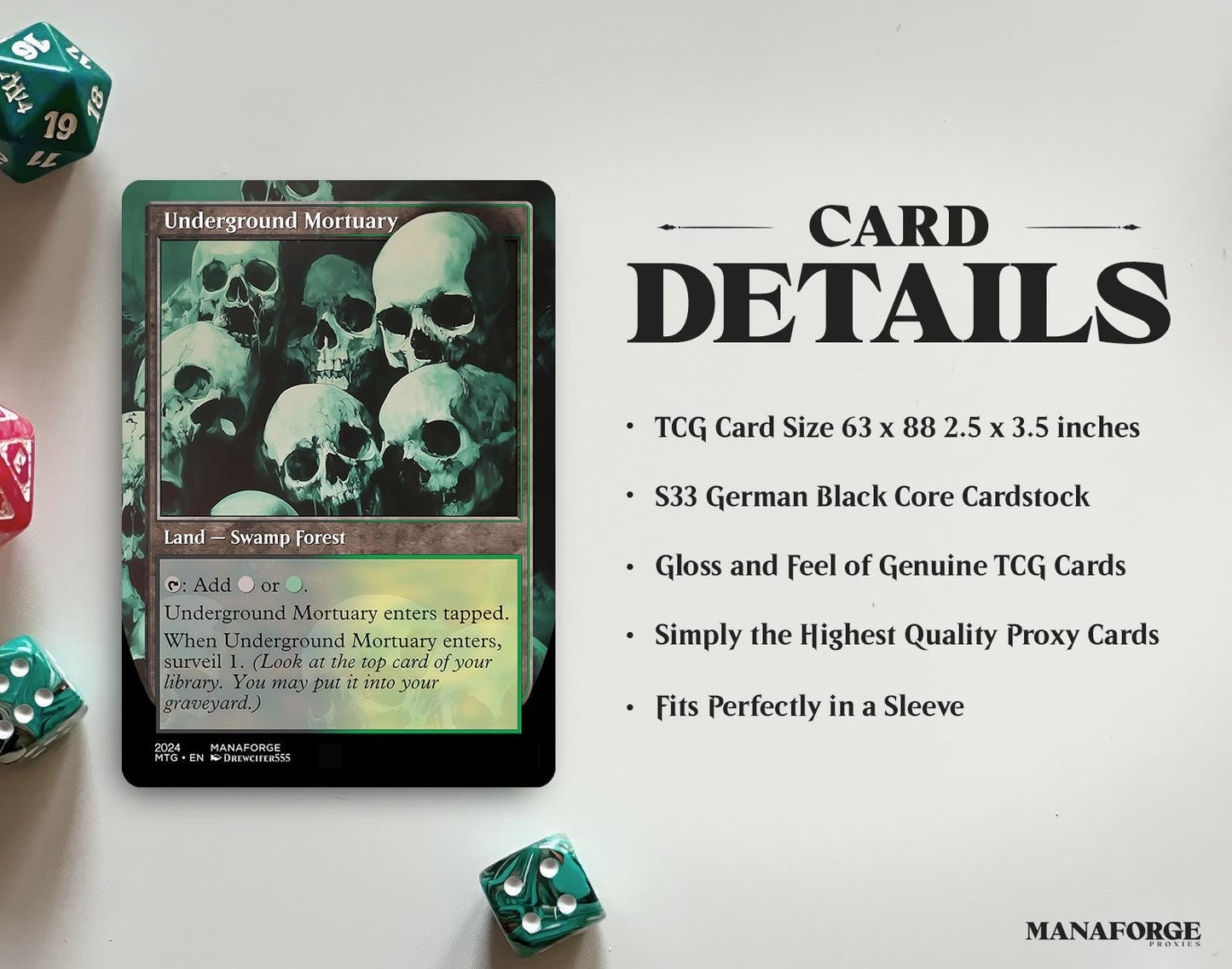 Modern Retro Surveil Lands – Volume I | Full Art MTG Proxies for Commander & Casual Play